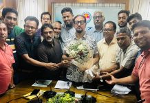 মেয়রের সাথে সিটি কর্পোরেশন একাদশ কার্যনির্বাহী কমিটির সৌজন্য সাক্ষাৎ ও মতবিনিময়