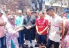 অগ্নিকাণ্ডে সর্বস্ব হারানো পরিবারের পাশে নাজিমুর রহমান