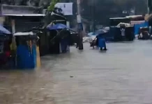 ৩০ মিলিমিটার বৃষ্টিতে কাতালগঞ্জে জলাবদ্ধতা, দুর্ভোগে নগরবাসী