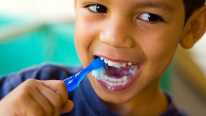 baby toothpaste