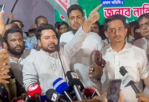 এই বোমা বিস্ফোরণ প্রশাসনের সহায়তায় হয়েছে : নাহিদ ইসলাম
