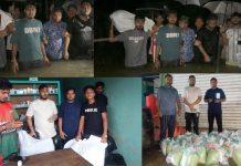 শিলকুপে বন্যাদুর্গত মানুষের পাশে এনামুল হক, ঘরে ঘরে পৌঁছাচ্ছেন ত্রাণ