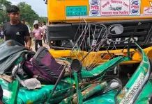 সিলেটে ট্যাংকলরি-অটোরিকশা সংঘর্ষে একই পরিবারের তিনজনসহ নিহত ৪
