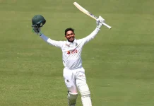 শান্তর ফিফটির পর তানজিদের ঐতিহাসিক সেঞ্চুরি