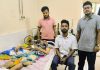 সড়ক দুর্ঘটনায় আহত বায়েজিদ থানা ছাত্রদল নেতার পাশে চমেক ছাত্রদল