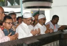 শাহজালাল (র.) এর মাজার জিয়ারত করলেন রাষ্ট্রপতি মির্জা ফখরুল ইসলাম