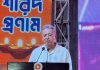 দুর্গাপূজায় সর্বস্তরের মানুষের অংশগ্রহণ ঐক্যের নতুন দৃষ্টান্ত: আমির খসরু